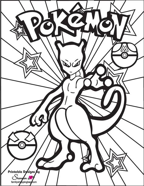 coloring page of pokemon|52 Pokemon Coloring Pages (Free PDF Printables)